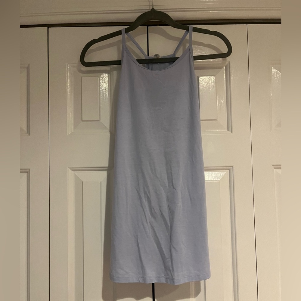 ATHLETA women’s tank top light blue size small